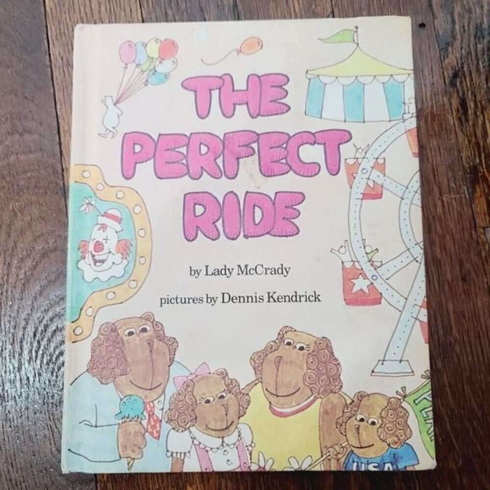 Vintage 1981 The Perfect Ride by Lady McCrady Children's Picture Book
